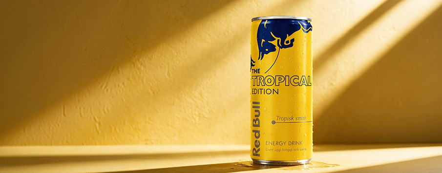 Red Bull. Ny smak: Tropical Edition